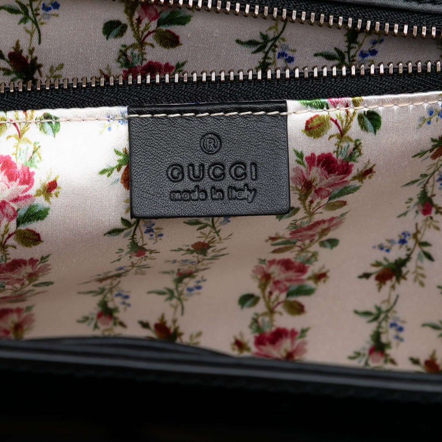 Second hand Gucci Bamboo Medium Leather Top - Handle Handbag Black - Tabita Bags