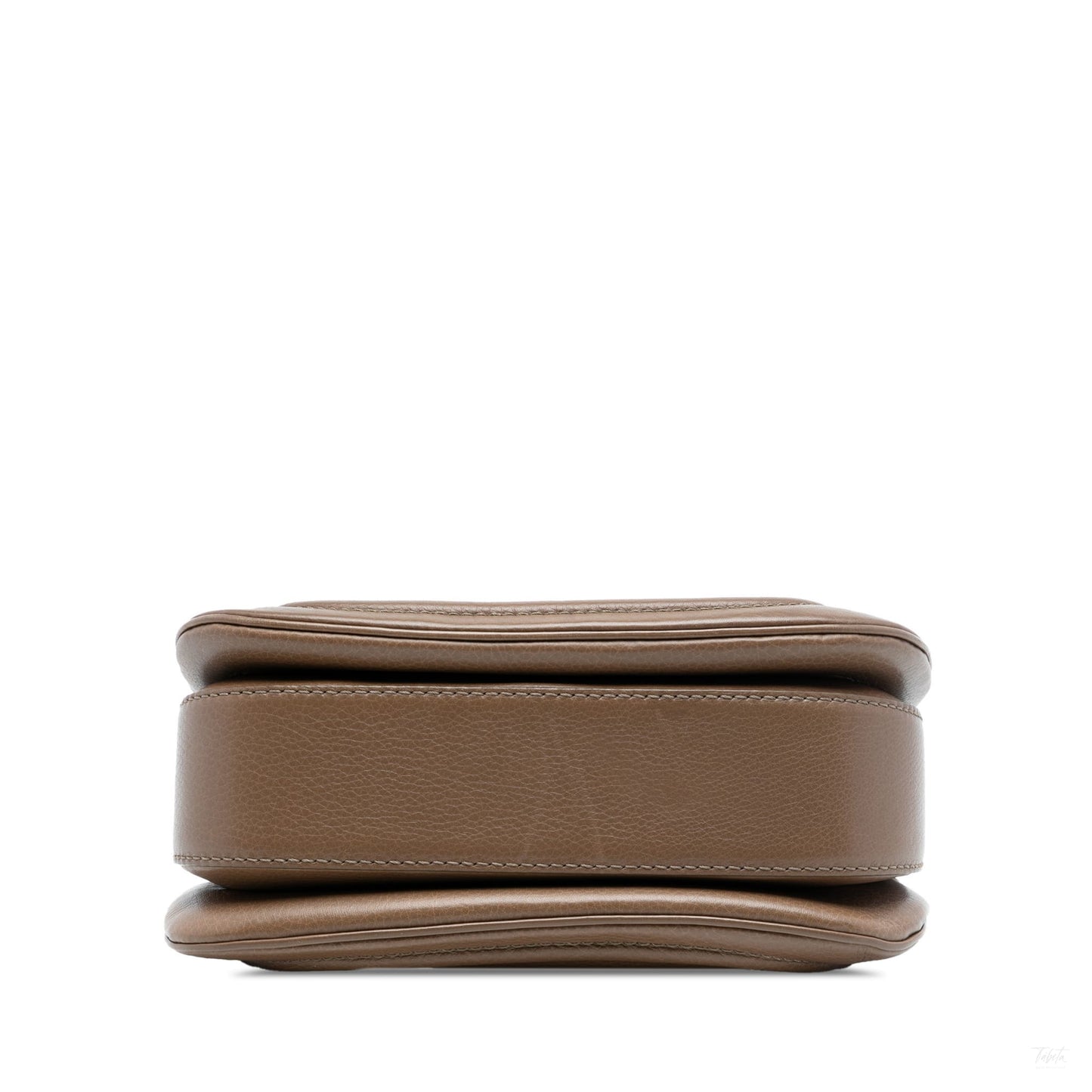 Second hand Gucci Bamboo Medium Leather Top - handle Handbag Brown - Tabita Bags