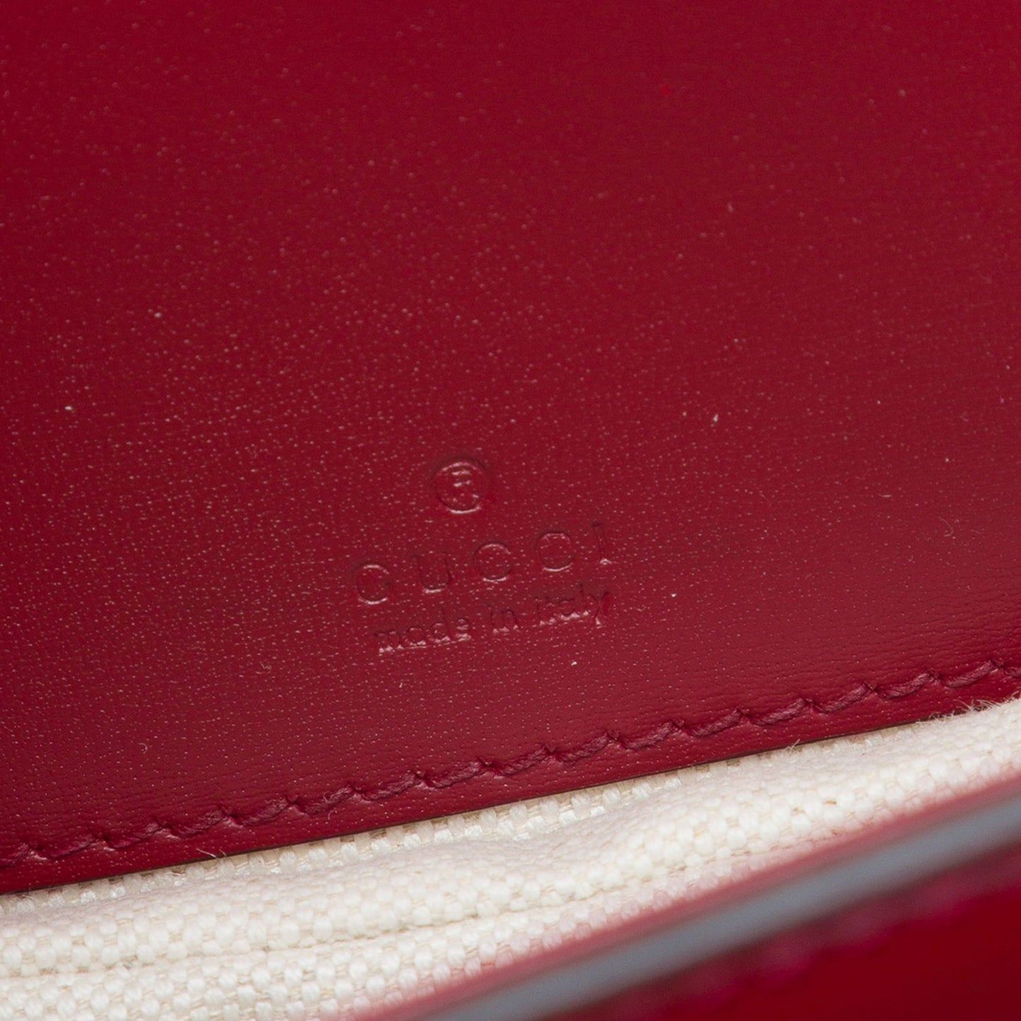 Second hand Gucci Bamboo Mini Leather Top-handle Handbag Red - Tabita Bags