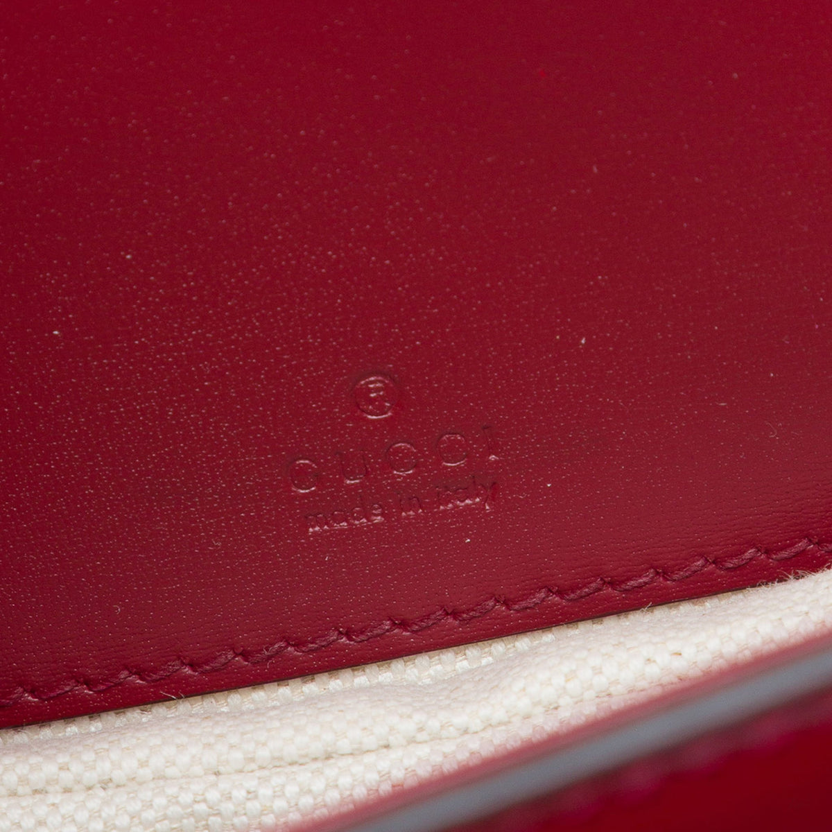 Second hand Gucci Bamboo Mini Leather Top-handle Handbag Red - Tabita Bags