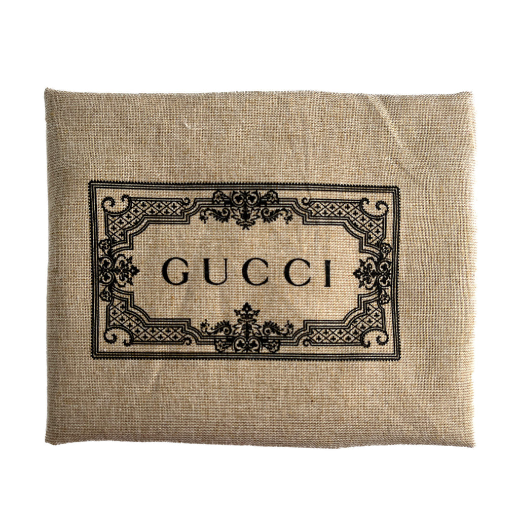 Second hand Gucci Blondie Small Leather Hobo Handbag Taupe - Tabita Bags