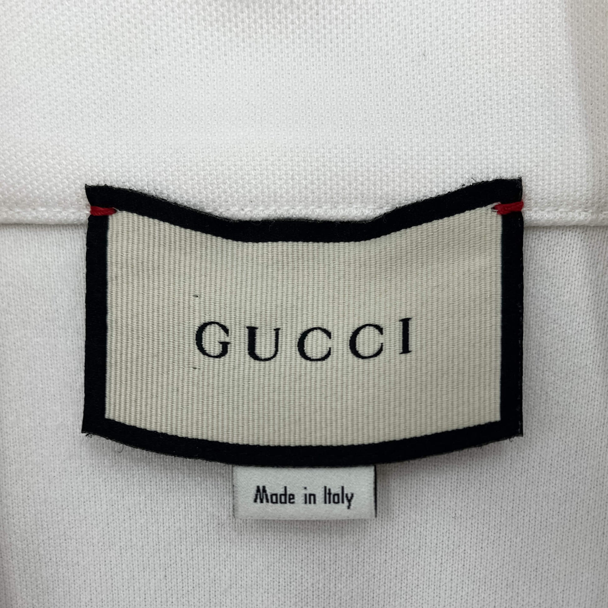 Second hand Gucci Cherry Logo Polyester & Cotton Tracksuit Off - white - Tabita Bags