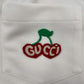 Second hand Gucci Cherry Logo Polyester & Cotton Tracksuit Off - white - Tabita Bags