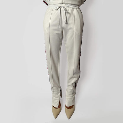 Second hand Gucci Cherry Logo Polyester & Cotton Tracksuit Off - white - Tabita Bags