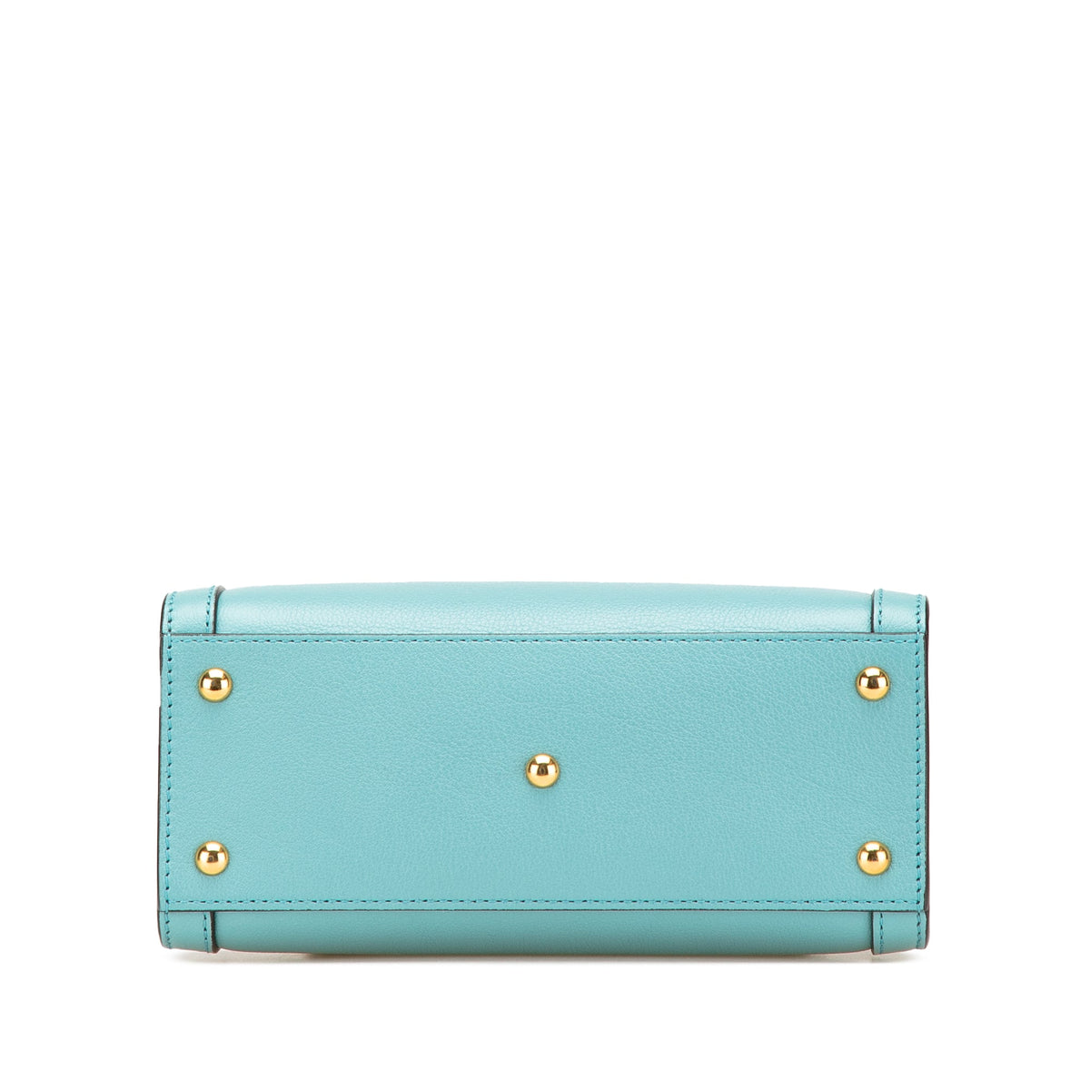 Second hand Gucci Diana Mini Leather Tote Bag Blue - Tabita Bags