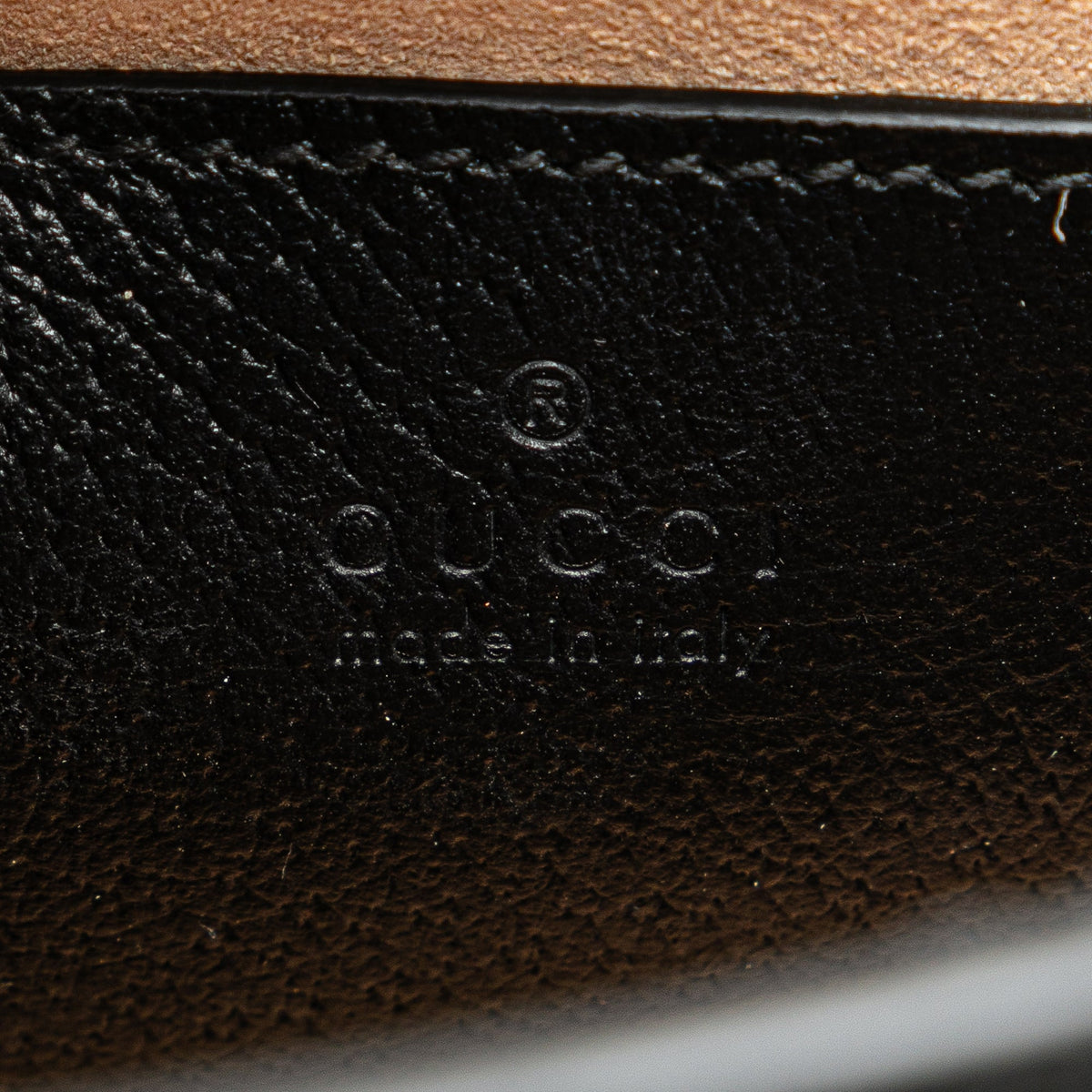 Second hand Gucci Diana Mini Leather Tote Handbag Black - Tabita Bags
