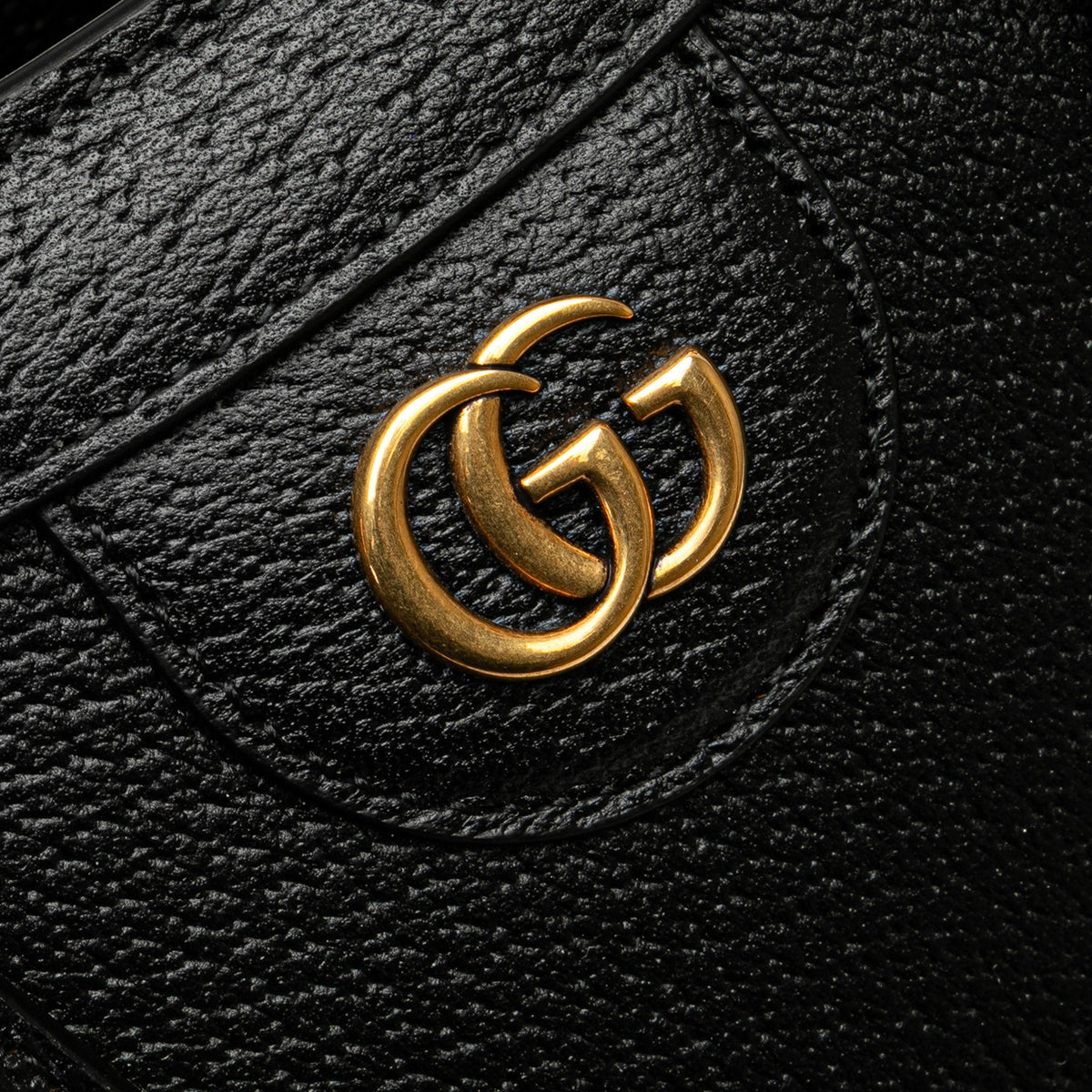 Second hand Gucci Diana Small Leather Tote Handbag Black - Tabita Bags