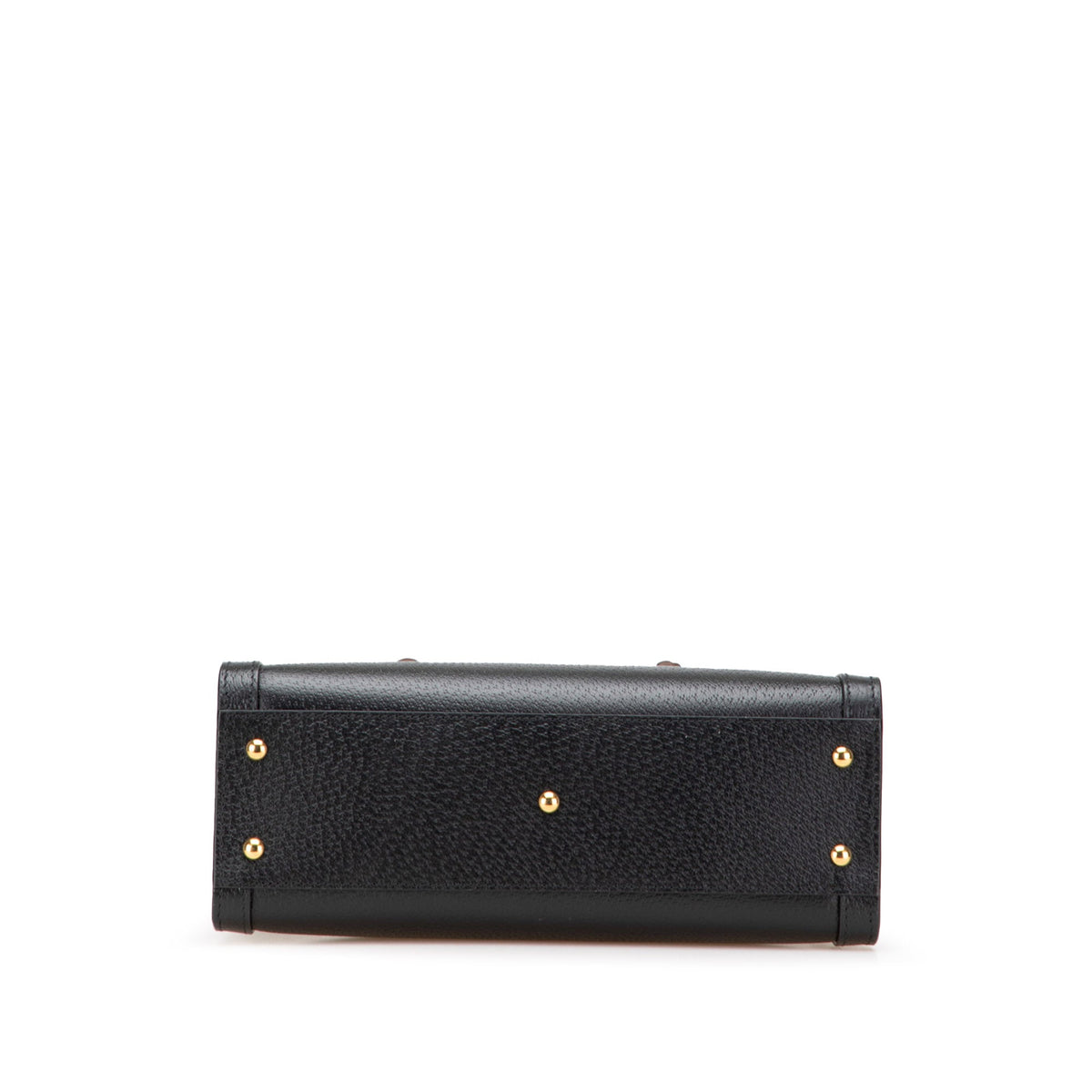 Second hand Gucci Diana Small Leather Tote Handbag Black - Tabita Bags