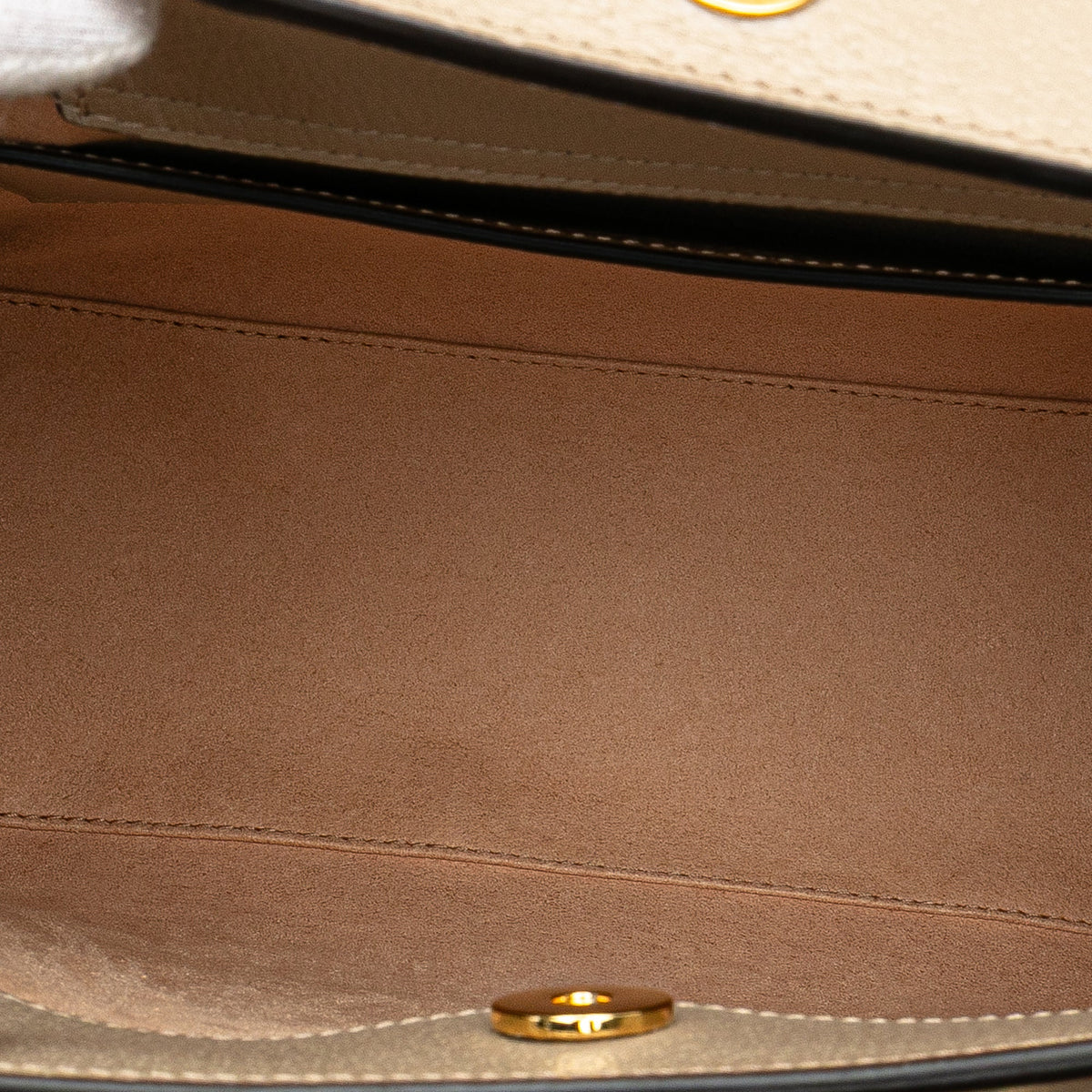 Second hand Gucci Diana Small Leather Tote Handbag Brown - Tabita Bags