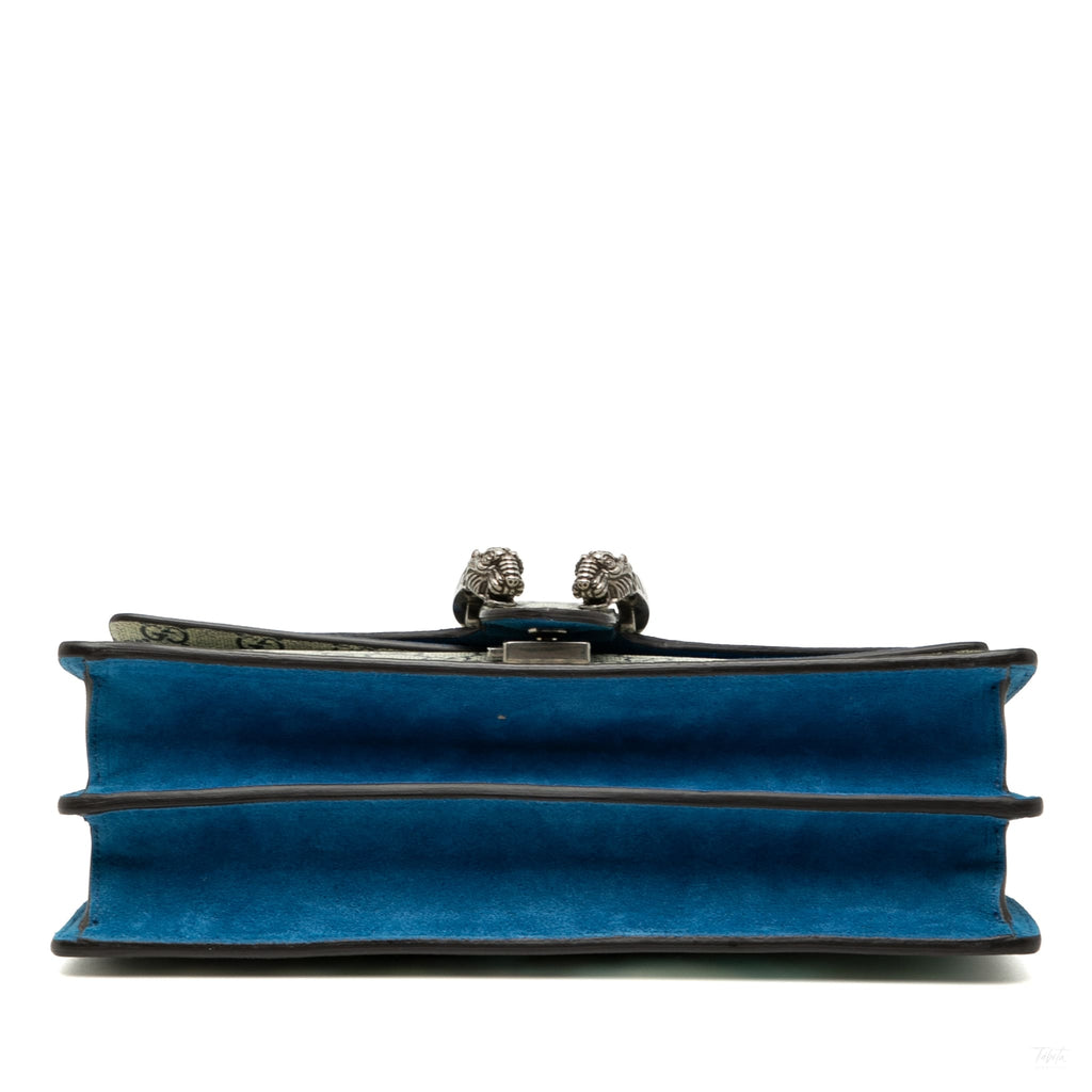 Second hand Gucci Dionysus Medium Canvas Blooms GG Flap Handbag GG Supreme - Tabita Bags