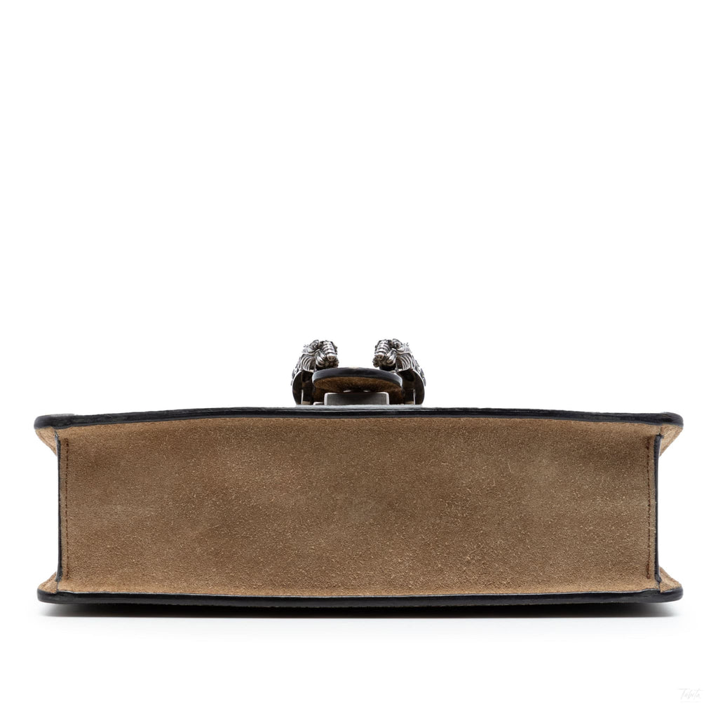 Second hand Gucci Dionysus Medium Canvas Flap Handbag GG Supreme - Tabita Bags