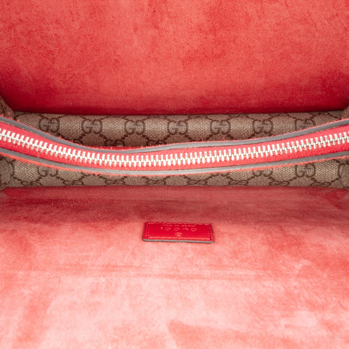 Second hand Gucci Dionysus Medium Canvas Flap Handbag GG Supreme - Tabita Bags