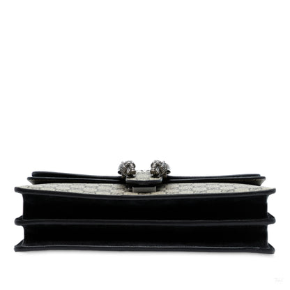 Second hand Gucci Dionysus Medium Canvas Flap Handbag GG Supreme - Tabita Bags