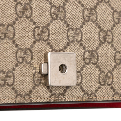 Second hand Gucci Dionysus Medium Canvas Flap Handbag GG Supreme - Tabita Bags