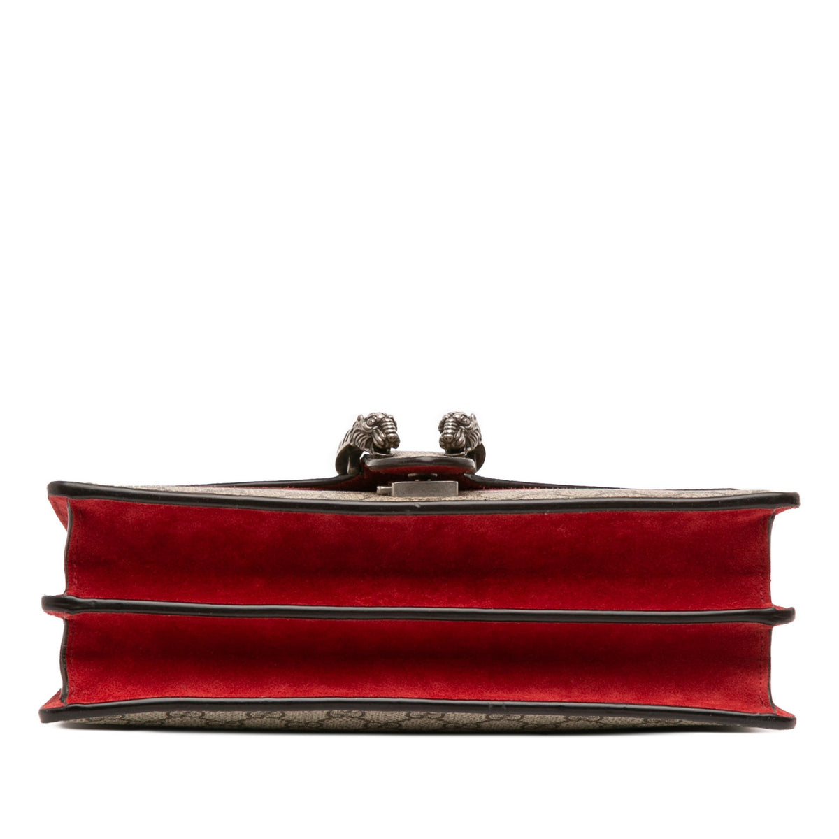 Second hand Gucci Dionysus Medium Canvas Flap Handbag GG Supreme - Tabita Bags