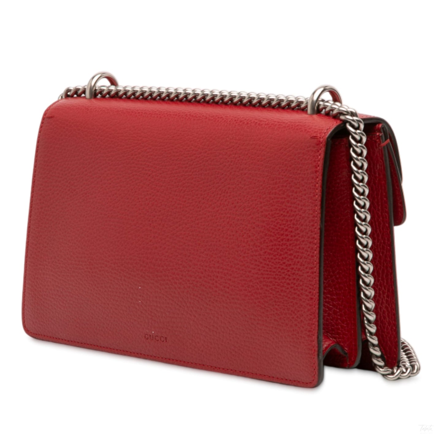 Second hand Gucci Dionysus Medium Leather Flap Handbag Red - Tabita Bags