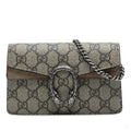 Second hand Gucci Dionysus Mini Canvas Flap Crossbody GG Supreme - Tabita Bags