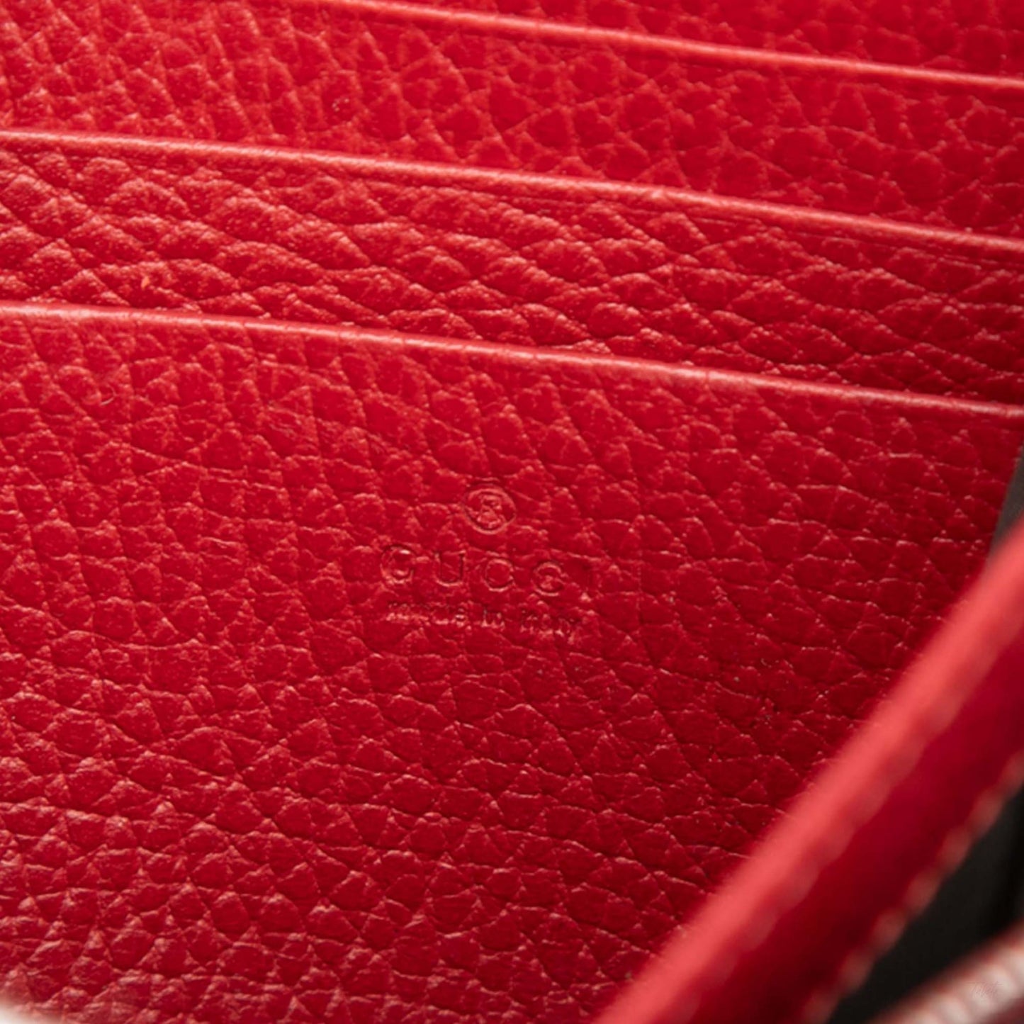 Second hand Gucci Dionysus Mini Leather Wallet on Chain Handbag Red - Tabita Bags