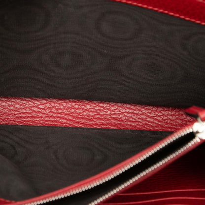 Second hand Gucci Dionysus Mini Leather Wallet on Chain Handbag Red - Tabita Bags
