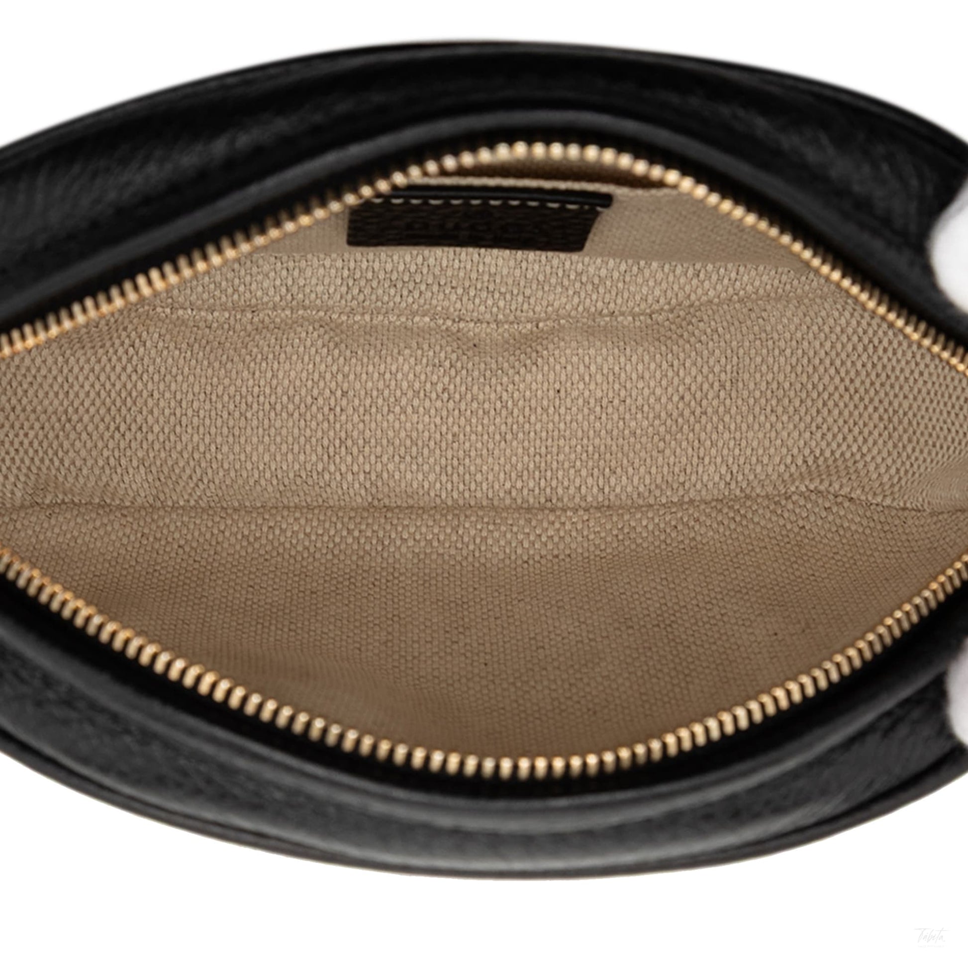 Second hand Gucci Disco Soho Leather Camera Crossbody Black - Tabita Bags