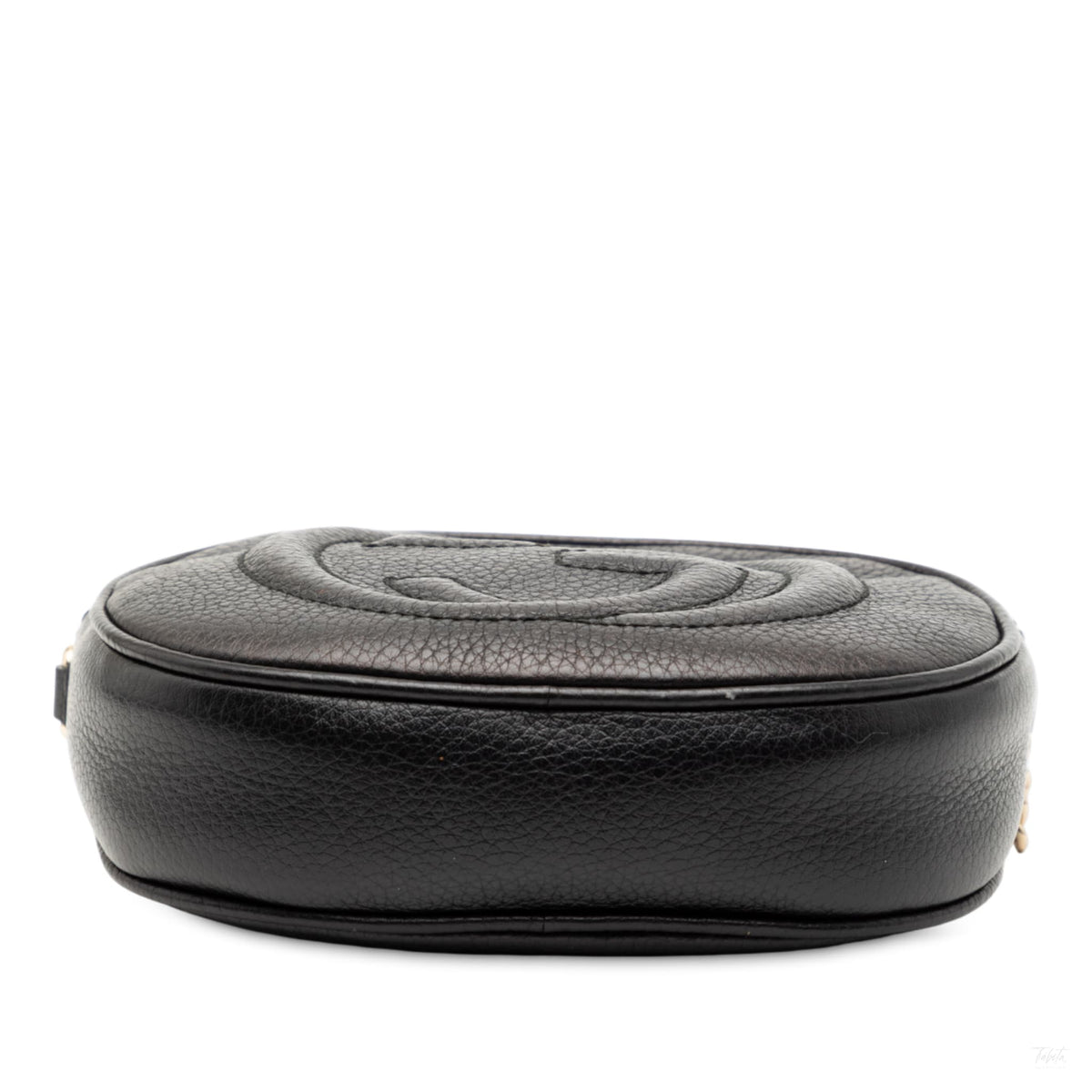 Second hand Gucci Disco Soho Leather Camera Crossbody Black - Tabita Bags