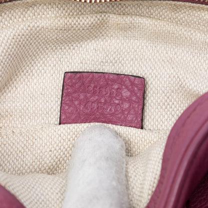 Second hand Gucci Disco Soho Leather Camera Crossbody Pink - Tabita Bags