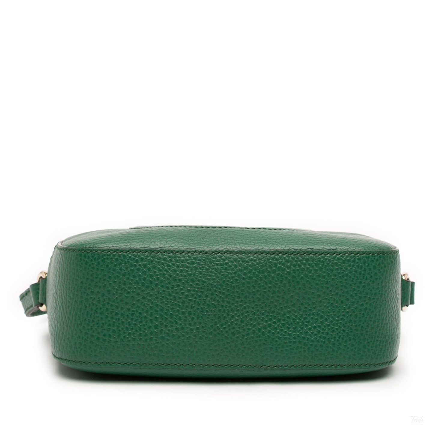 Second hand Gucci Disco Soho Leather Rectangular Camera Crossbody Green - Tabita Bags