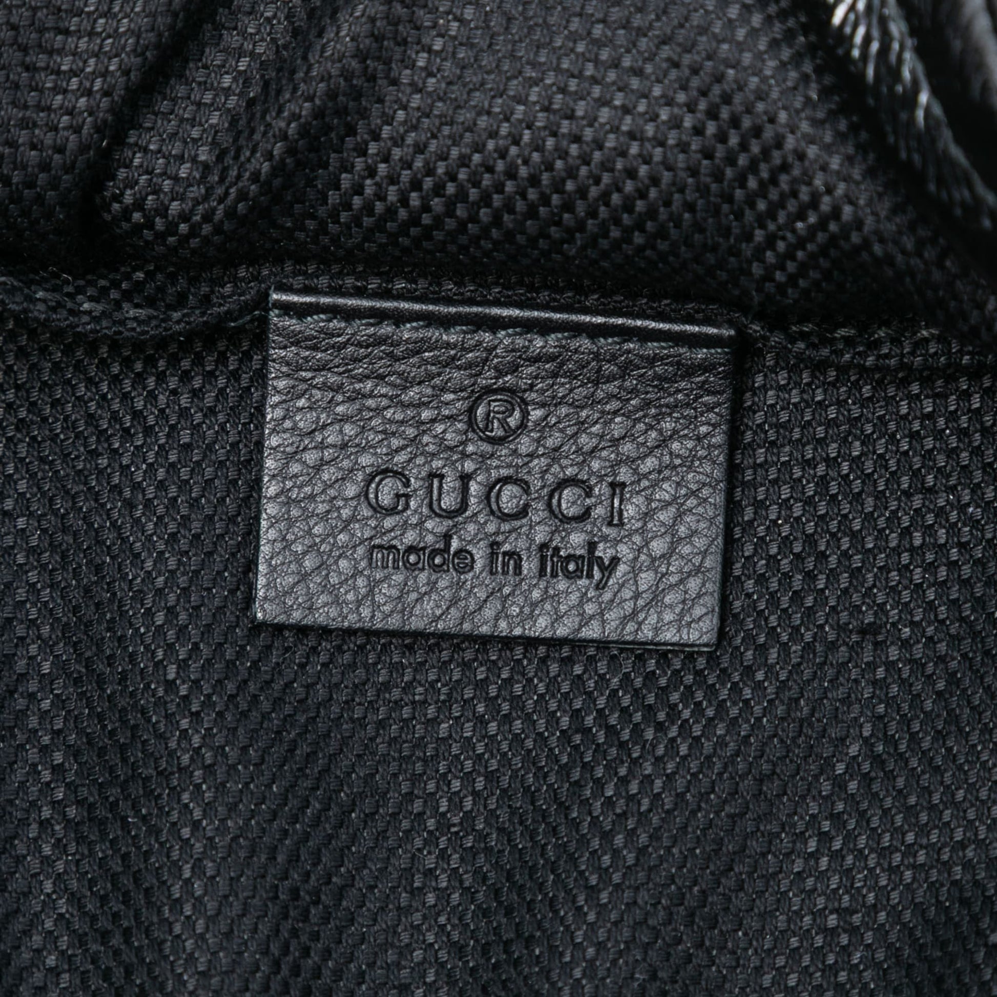 Second hand Gucci Disco Soho Patent Leather Camera Crossbody Black - Tabita Bags