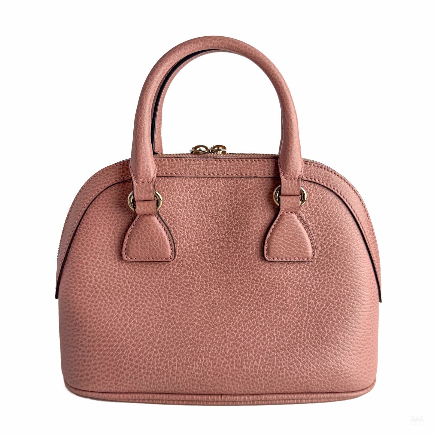Second hand Gucci Dome Calf leather Leather Trunk Crossbody Pink - Tabita Bags