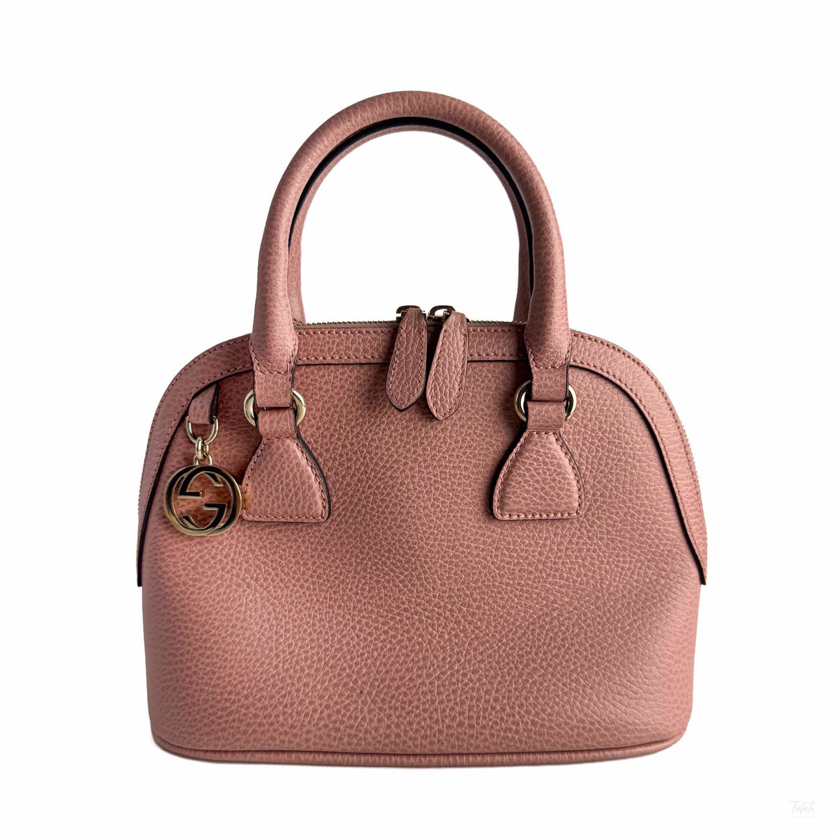 Second hand Gucci Dome Calf leather Leather Trunk Crossbody Pink - Tabita Bags
