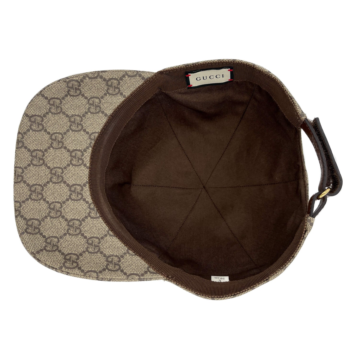 Second hand Gucci GG Canvas Baseball Cap L 59 Cm GG Supreme - Tabita Bags