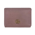 Second hand Gucci GG Marmont Leather Envelope Wallet Pink - Tabita Bags