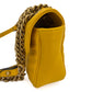 Second hand Gucci GG Marmont Mini Chevron Leather Flap Bag Yellow - Tabita Bags