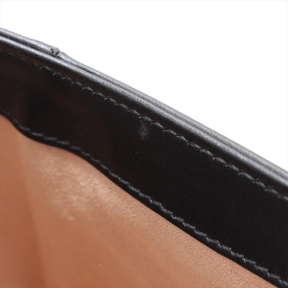 Second hand Gucci GG Marmont Small Chevron Leather Flap Bag Black - Tabita Bags