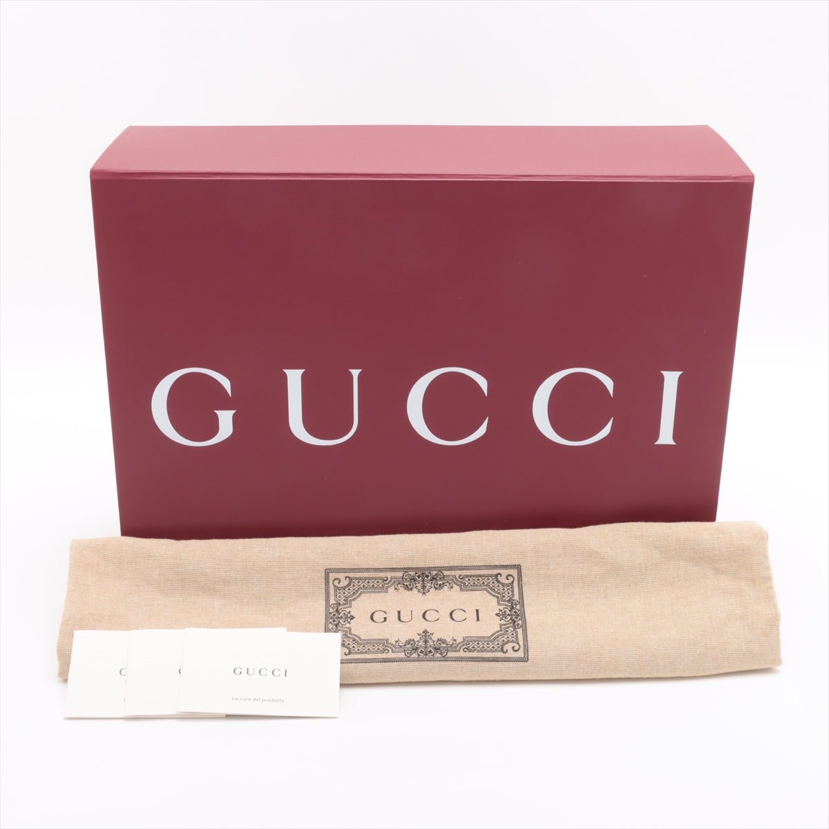 Second hand Gucci GG Marmont Small Chevron Leather Flap Bag Black - Tabita Bags