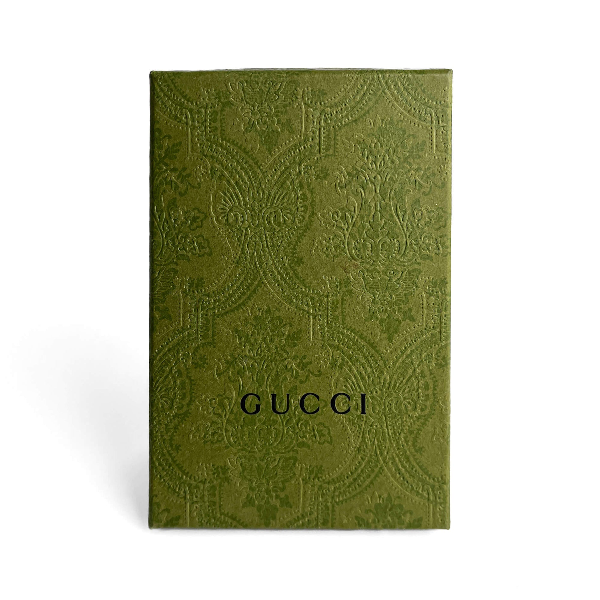 Second hand Gucci GG Marmont Small Leather Matelassé Cards Holder Black - Tabita Bags