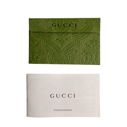 Second hand Gucci GG Marmont Small Leather Matelassé Cards Holder Black - Tabita Bags