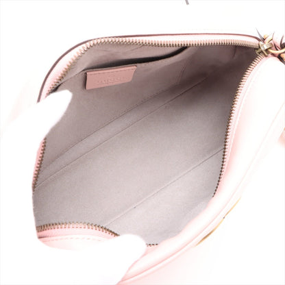Second hand Gucci GG Marmont Small Matelassé Leather Camera Bag Pink - Tabita Bags