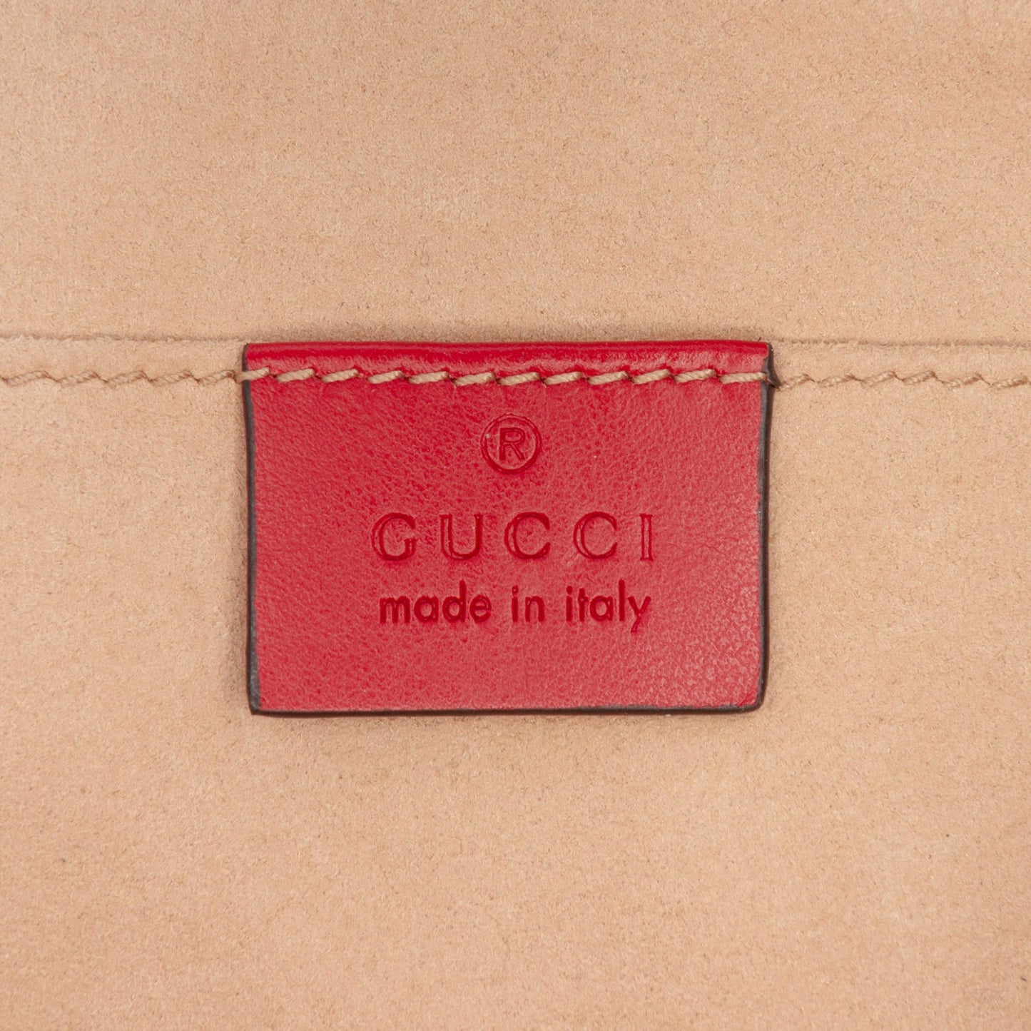 Second hand Gucci GG Marmont Small Matelassé Leather Camera Bag Red - Tabita Bags