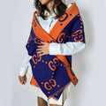 Second hand Gucci GG Wool Scarve Bicolor - Tabita Bags