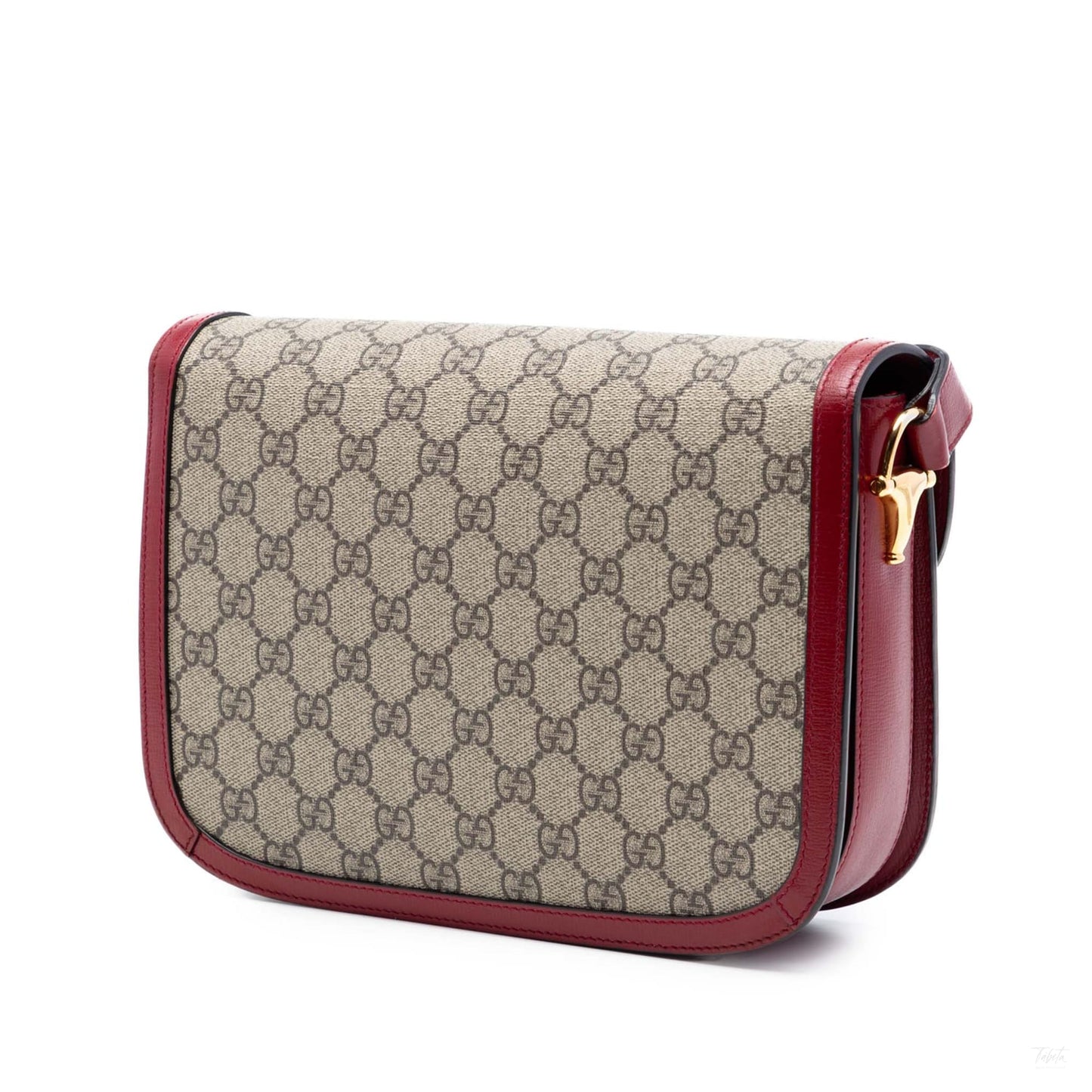 Second hand Gucci Horsebit 1955 Medium Canvas GG Messenger Shoulder Bag GG Supreme - Tabita Bags