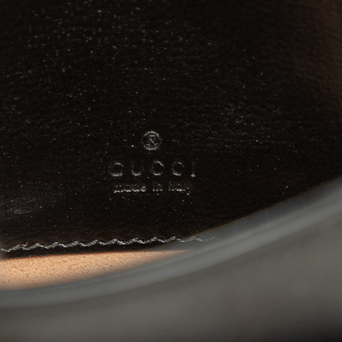 Second hand Gucci Horsebit 1955 Mini Calfskin Satchel Shoulder Bag Black - Tabita Bags