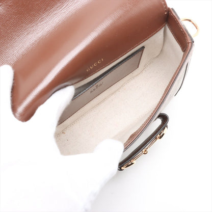 Second hand Gucci Horsebit 1955 Small Canvas GG Messenger Shoulder Bag GG Supreme - Tabita Bags