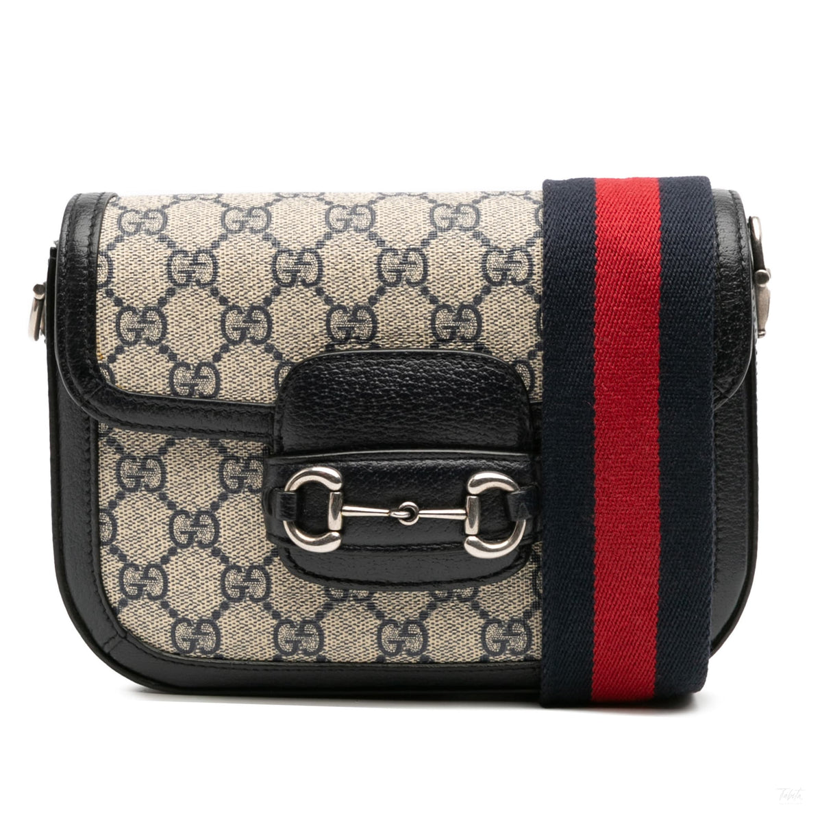 Second hand Gucci Horsebit 1955 Small Canvas GG Messenger Shoulder Bag GG Supreme - Tabita Bags