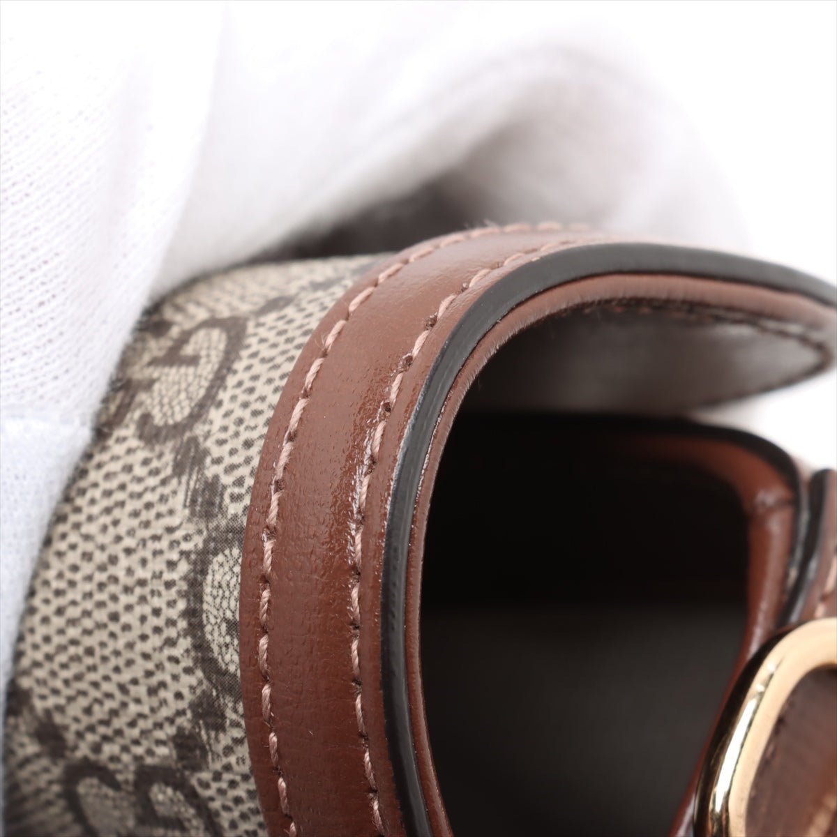 Second hand Gucci Horsebit 1955 Small Canvas GG Messenger Shoulder Bag GG Supreme - Tabita Bags