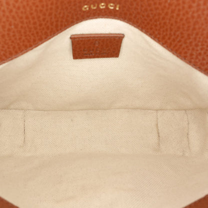 Second hand Gucci Horsebit 1955 Small Denim GG Messenger Shoulder Bag Blue - Tabita Bags