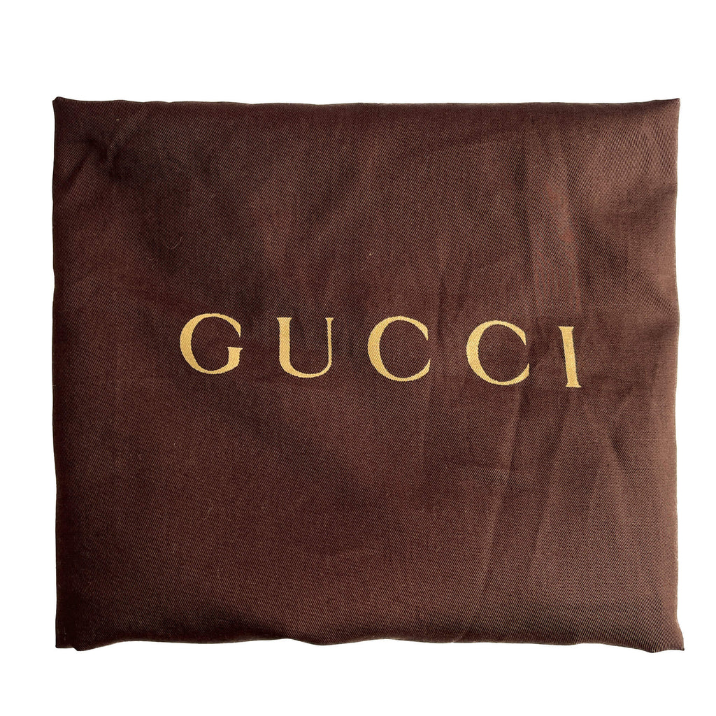 Second hand Gucci Horsebit 1955 Small Leather Baguette Shoulder Bag Brown - Tabita Bags