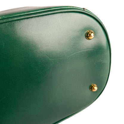 Second hand Gucci Horsebit Britt Boston Large Canvas Bowler Handbag GG Supreme - Tabita Bags