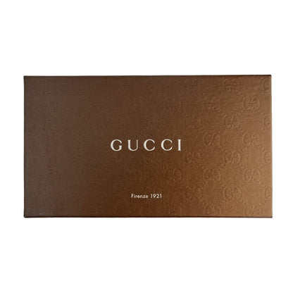 Second hand Gucci Horsebit Web Leather Wallet on Chain Handbag Grey - Tabita Bags