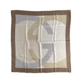 Second hand Gucci Interlocking Silk Foulard Bicolor - Tabita Bags